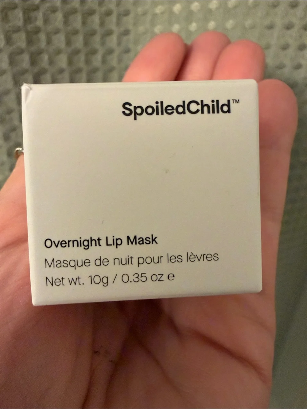 SpoiledChild Overnight Lip Mask — White